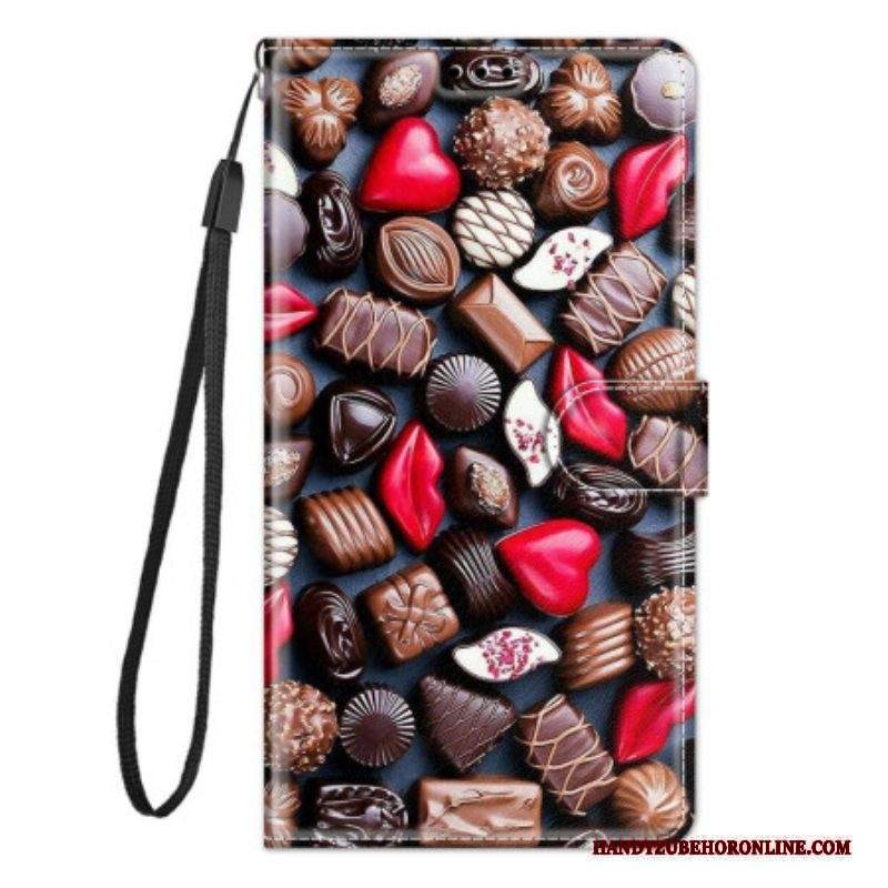 Folio Cover Xiaomi 12 / 12X Cioccolatini A Strisce