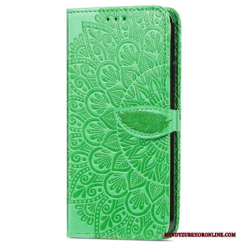 Folio Cover Xiaomi 12 / 12X Foglie Tribali