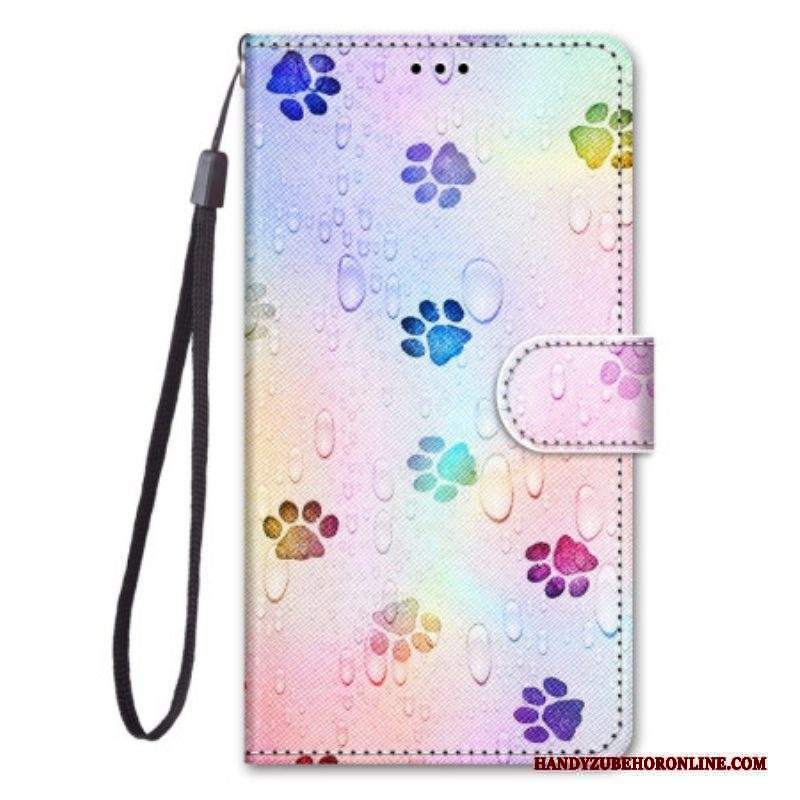 Folio Cover Xiaomi 12 / 12X Tracce Di Cinghia