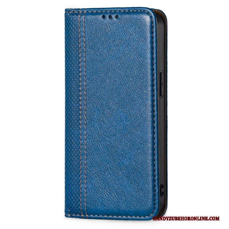 Folio Cover Xiaomi 12 Pro Custodia in pelle Effetto Pelle Vintage