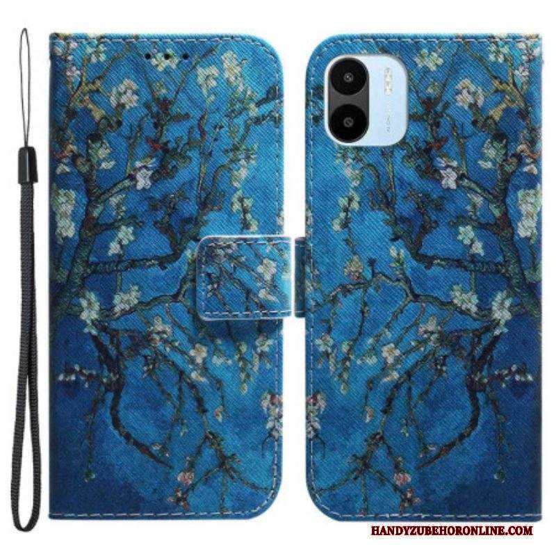 Folio Cover Xiaomi Redmi A1 Albero In Fiore Premium