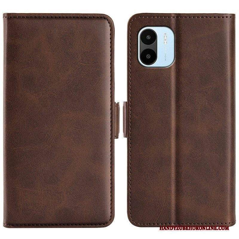 Folio Cover Xiaomi Redmi A1 Custodia in pelle Doppio Lembo