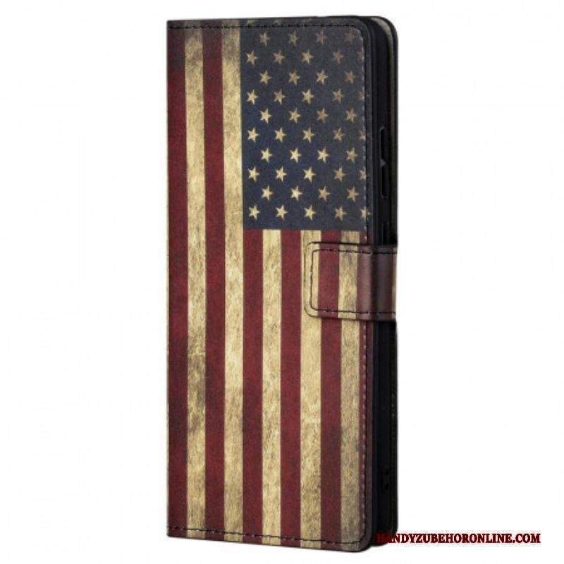 Folio Cover Xiaomi Redmi Note 11 / 11S Bandiera Americana