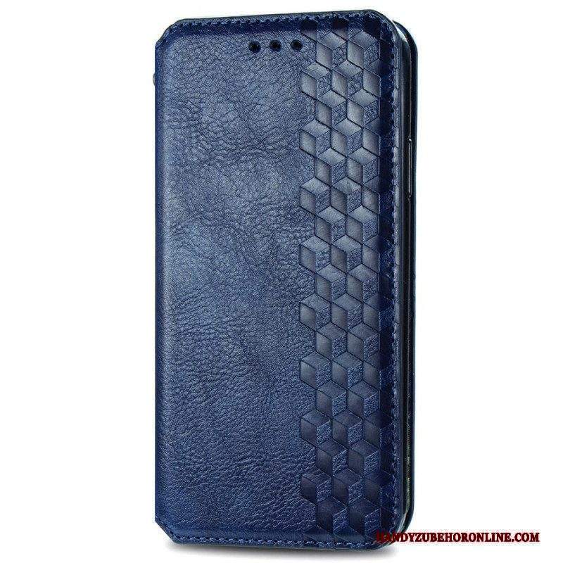 Folio Cover Xiaomi Redmi Note 11 / 11S Custodia in pelle Texture Diamante Effetto Pelle