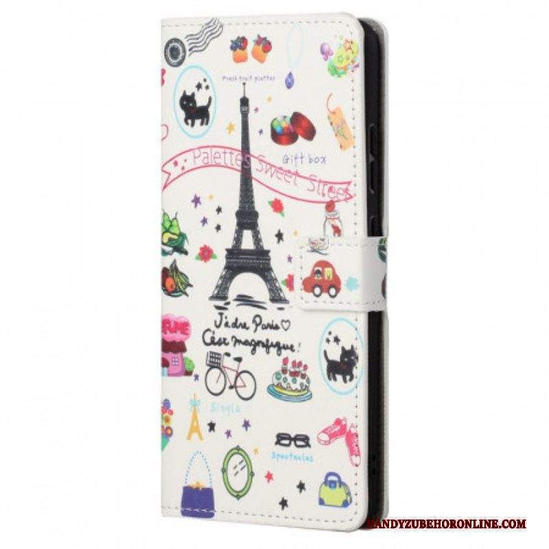 Folio Cover Xiaomi Redmi Note 11 Pro / 11 Pro 5G Amo Parigi