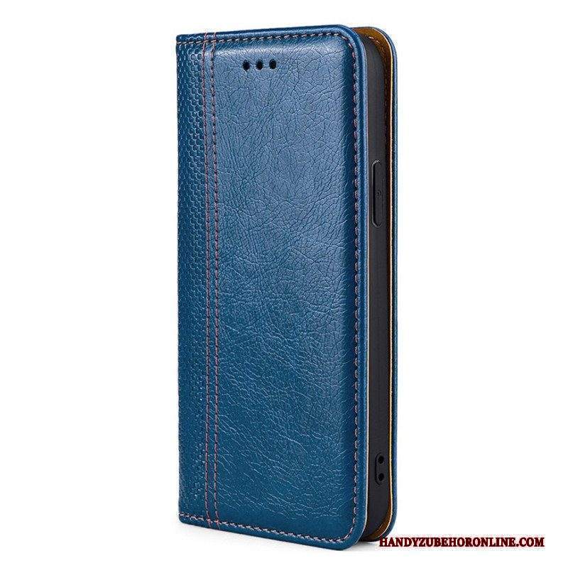 Folio Cover Xiaomi Redmi Note 11 Pro / 11 Pro 5G Custodia in pelle Effetto Pelle Martellata