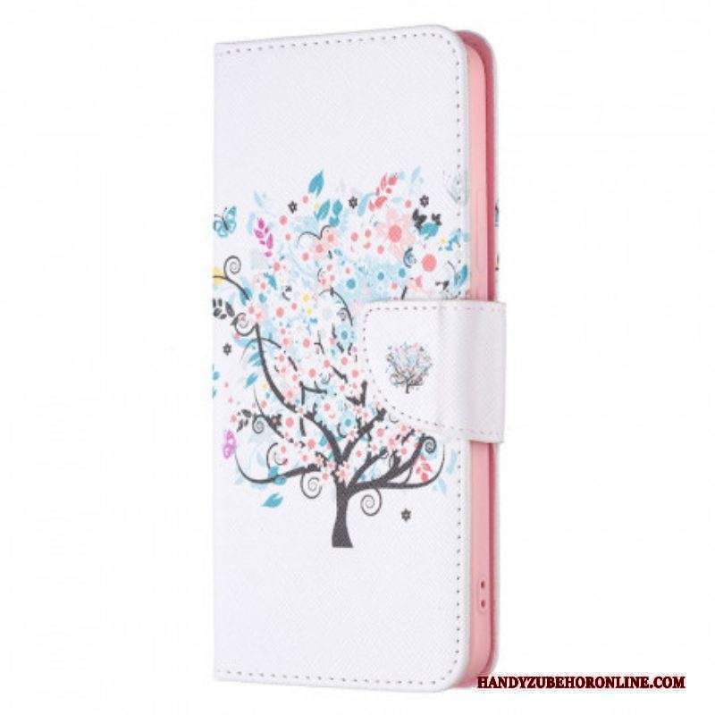 Folio Cover Xiaomi Redmi Note 11 Pro Plus 5G Albero Fiorito