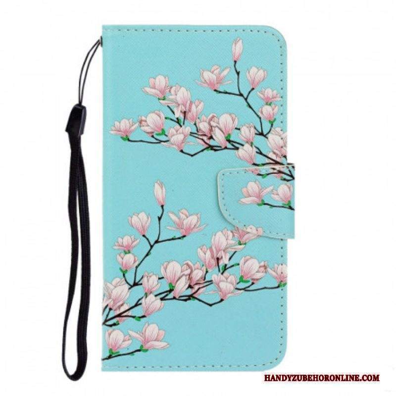 Folio Cover Xiaomi Redmi Note 11 Pro Plus 5G Arbusto Strappy