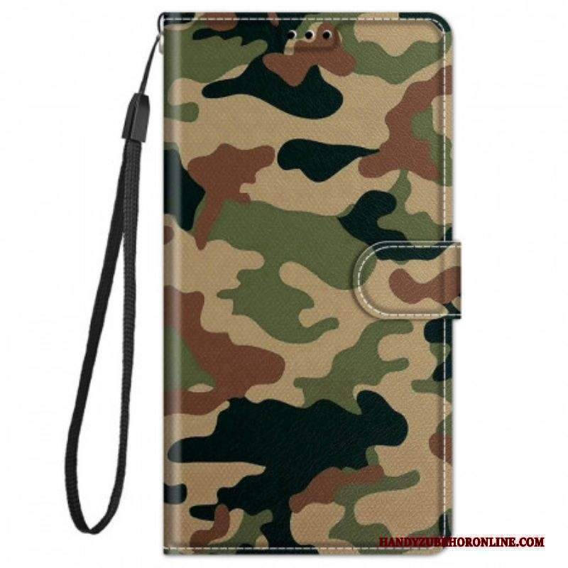 Folio Cover Xiaomi Redmi Note 11 Pro Plus 5G Camuffamento Militare