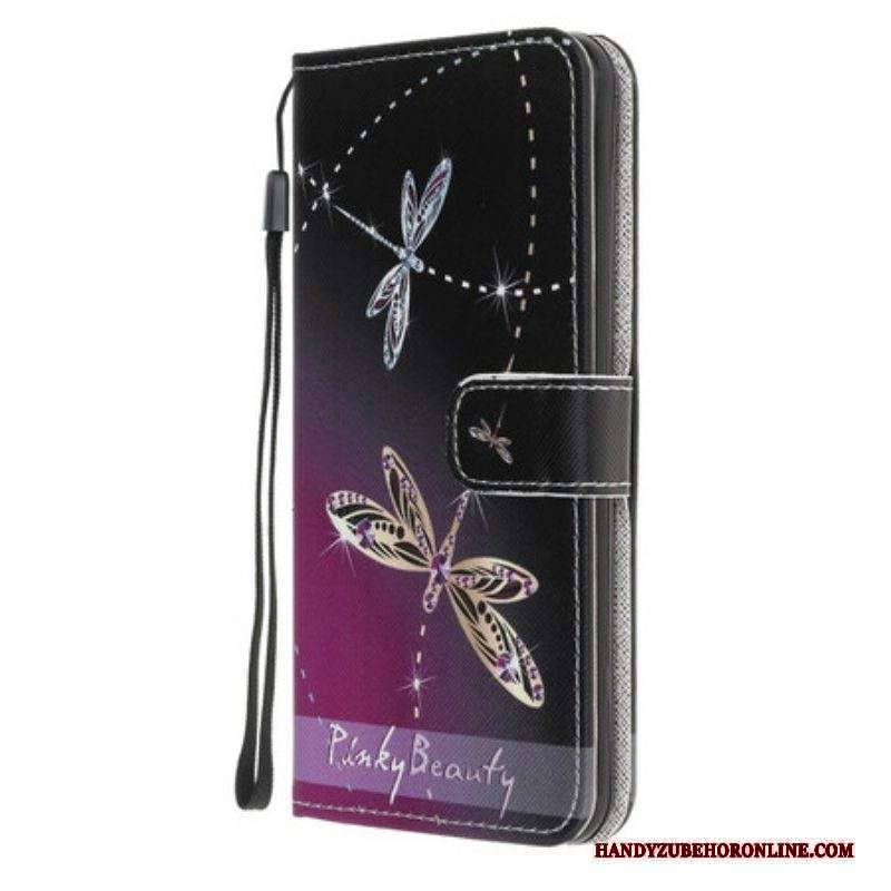 Folio Cover iPhone 13 Mini Libellule Strappy