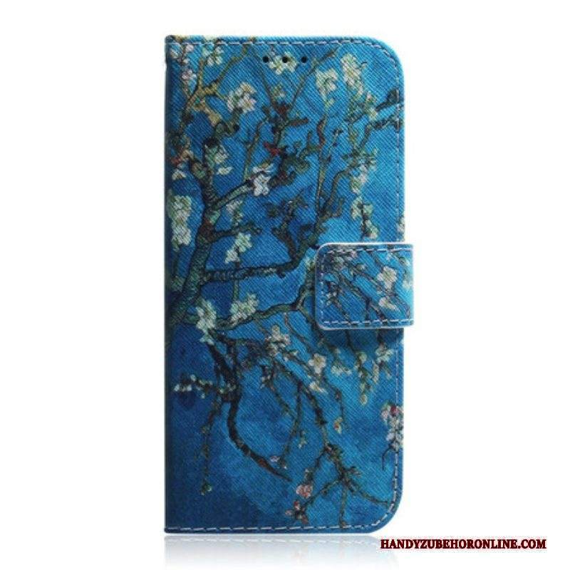 Folio Cover iPhone 13 Mini Ramo Di Un Albero In Fiore