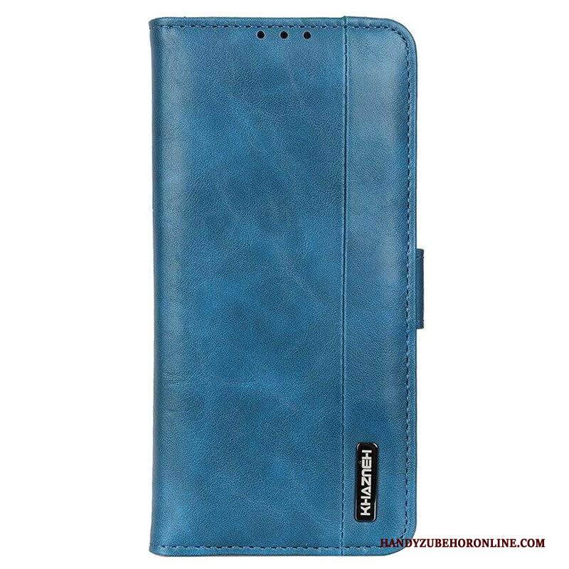 Folio Cover iPhone 13 Pro Khazneh Eleganza In Pelle