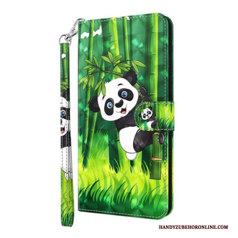 Folio Cover iPhone 13 Pro Panda E Bambù