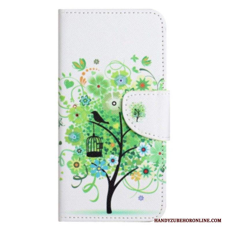 Folio Cover iPhone 14 Pro Albero Verde