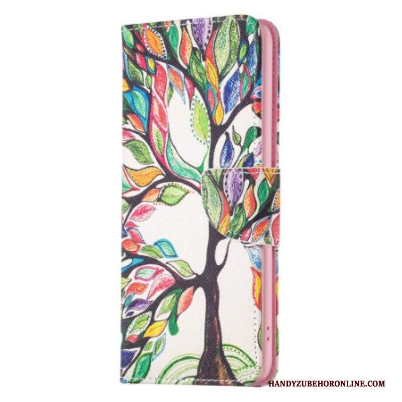 Folio Cover iPhone 14 Pro Pittura Ad Albero