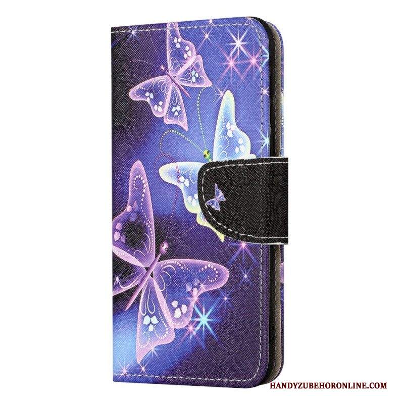 Folio Cover iPhone 15 Farfalle